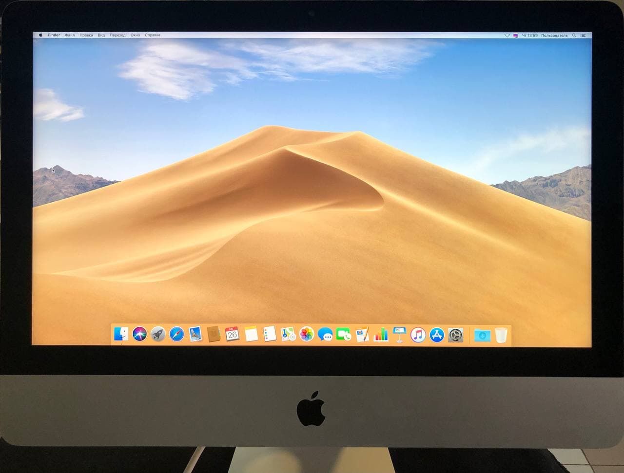 Продам iMac 2019, диагональ 21,5. Состояние 5/5 +  mouse и кл.