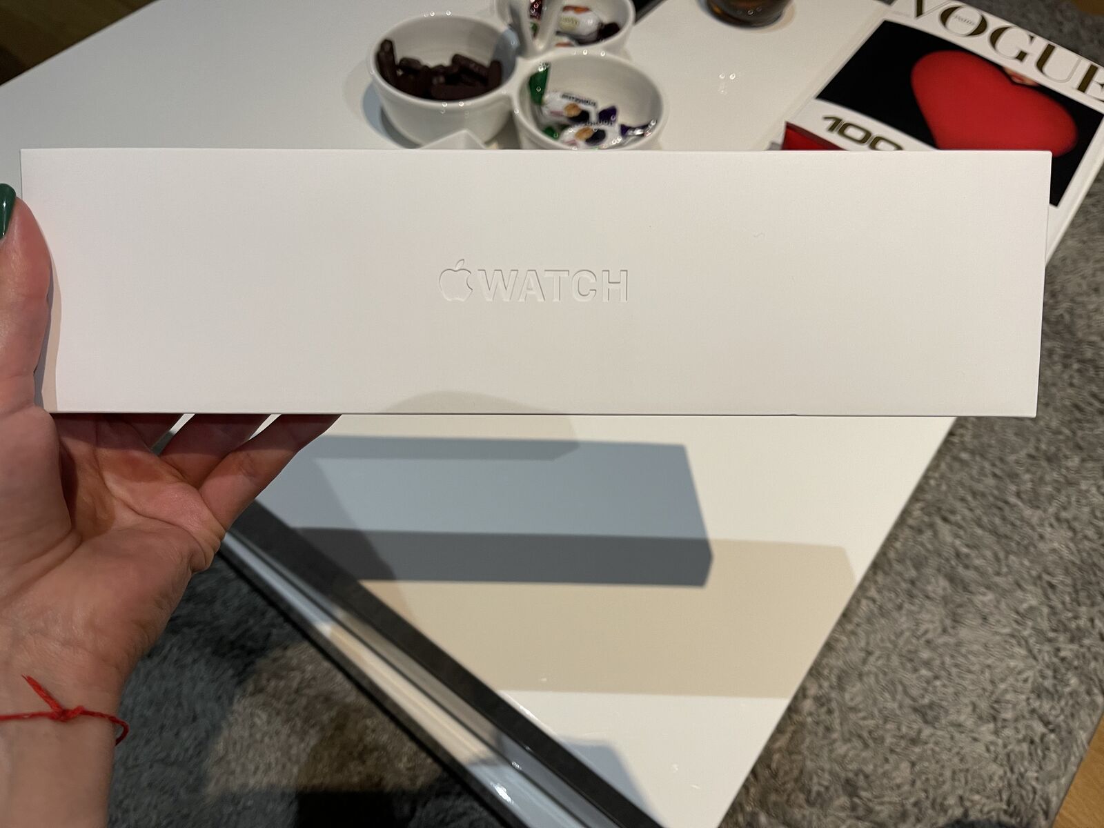 Apple Watch Series 7 GPS 41mm GreenCase With Green Sport Band (MKN03) 