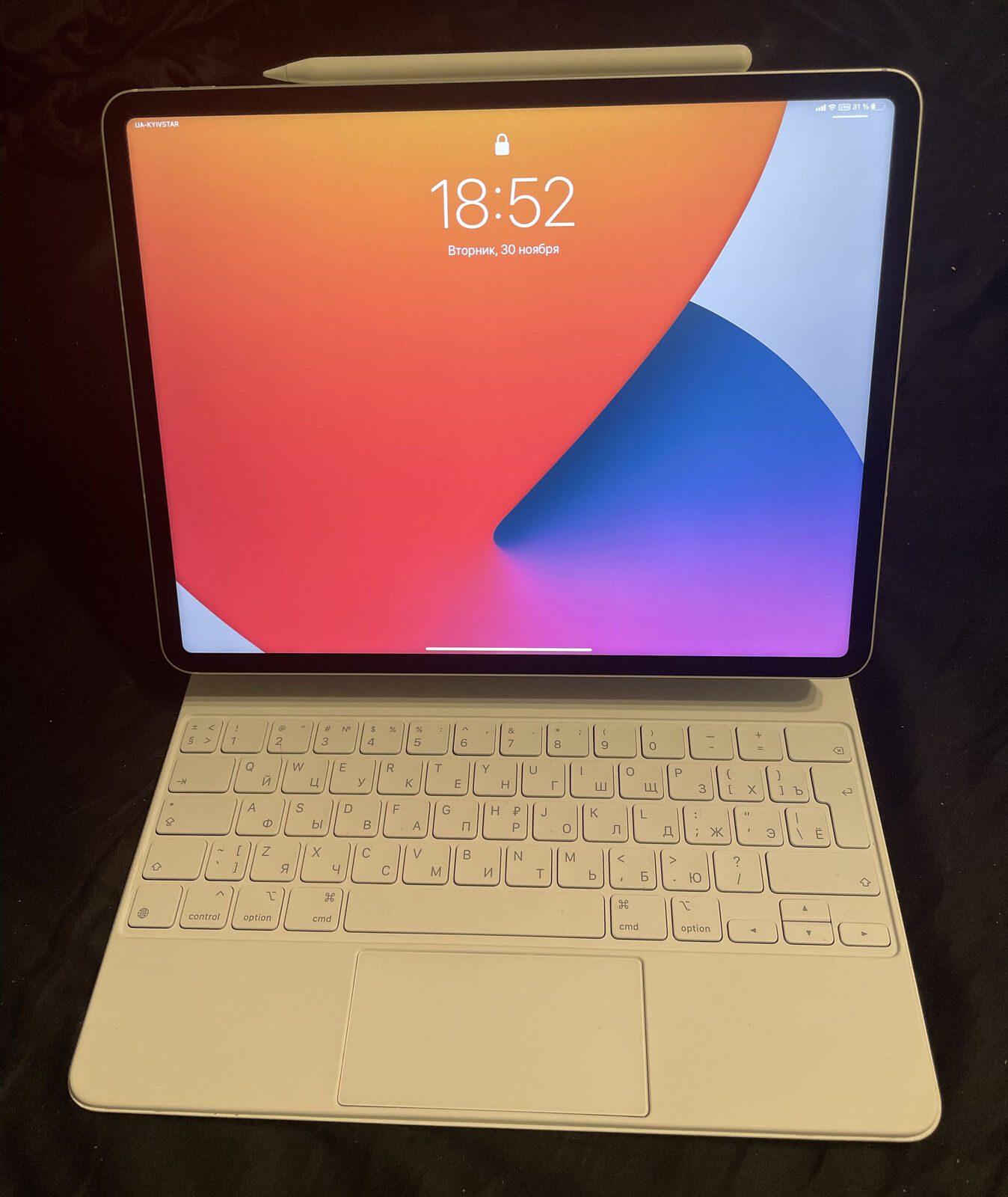 iPad Pro 12.9 2021 Wi-Fi Cellular 128GB Silver (MHNT3) + аксессуары