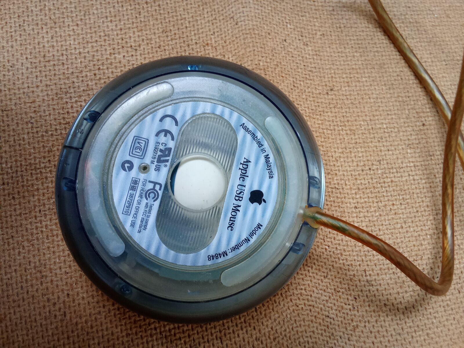 Мишка USB Apple mouse m4848 