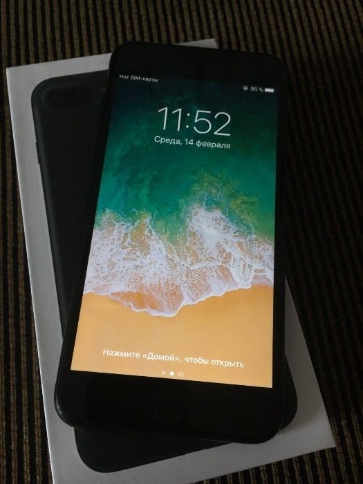 Apple iphone 7 Plus 128gb Mat Black. В отличном состоянии 