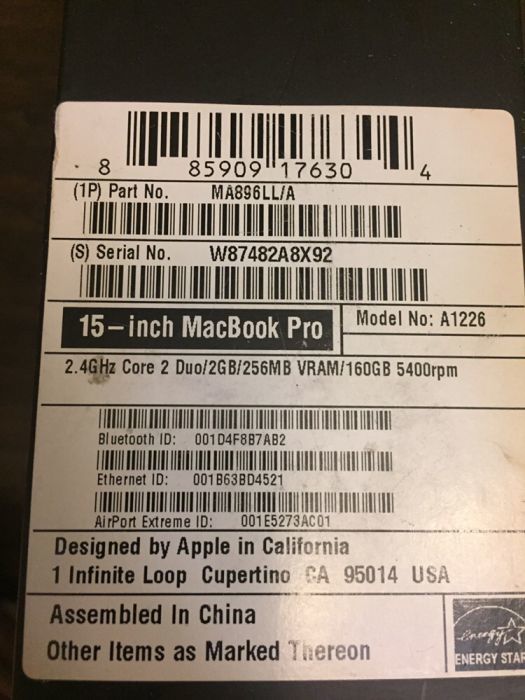 MacBook Pro 15
