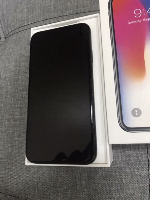 Iphone X 256 gb never 