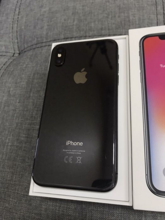 Iphone X 256 gb never 