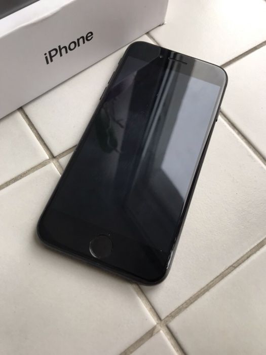 Идеальный iPhone 7 128GB, Neverlock, Black matte, личный, Полный компл