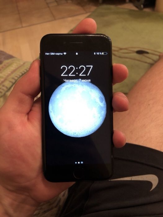 Iphone 7 128 gb jet black Neverlock 