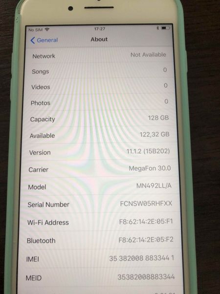 Iphone 7 PLUS 128 GB 