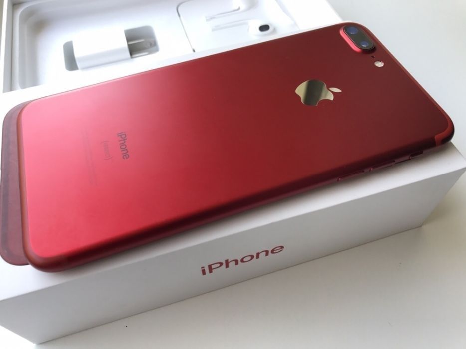 IPhone 7 PLUS, Red, 128gb, neverlock 
