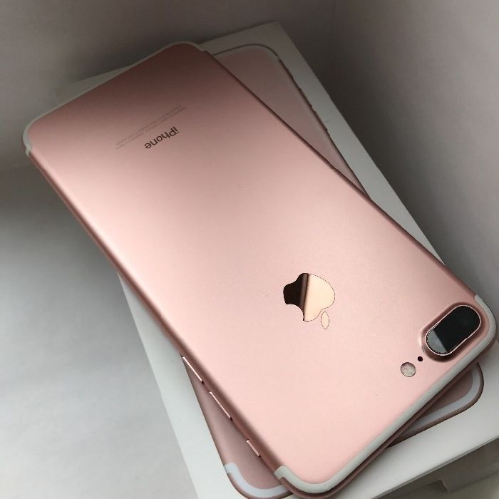 IPhone 7+ Rose Gold , 128gb, neverlock 