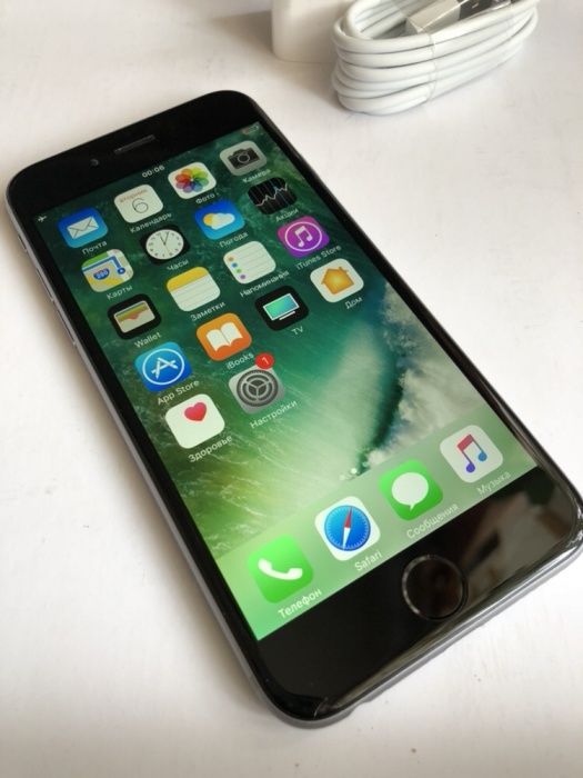 Apple iPhone 6 16gb space gray. Оригинальный Айфон 