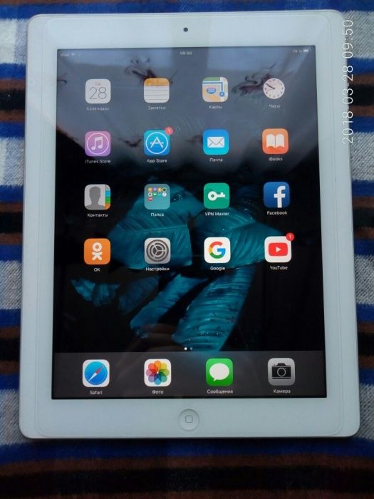 Продам iPad 2 Wi-Fi 16 GB 