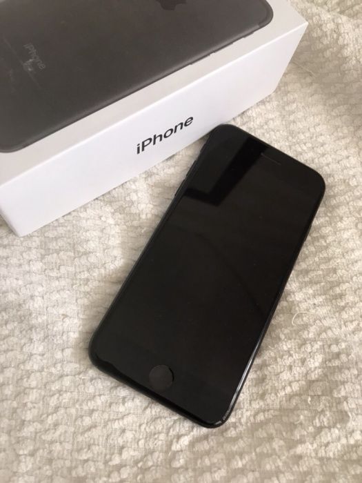 Супер iPhone 7 128Gb, Neverlock, Black matte, оригинал 