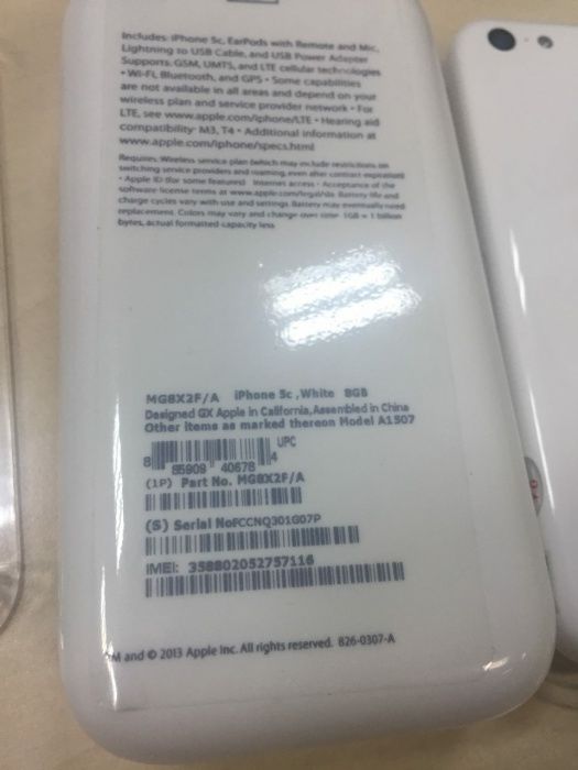 Новый Iphone 5c 