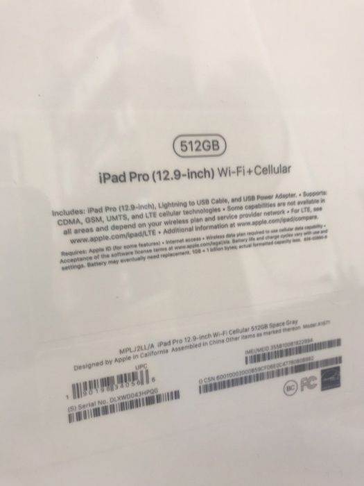 Apple iPad Pro 12.9