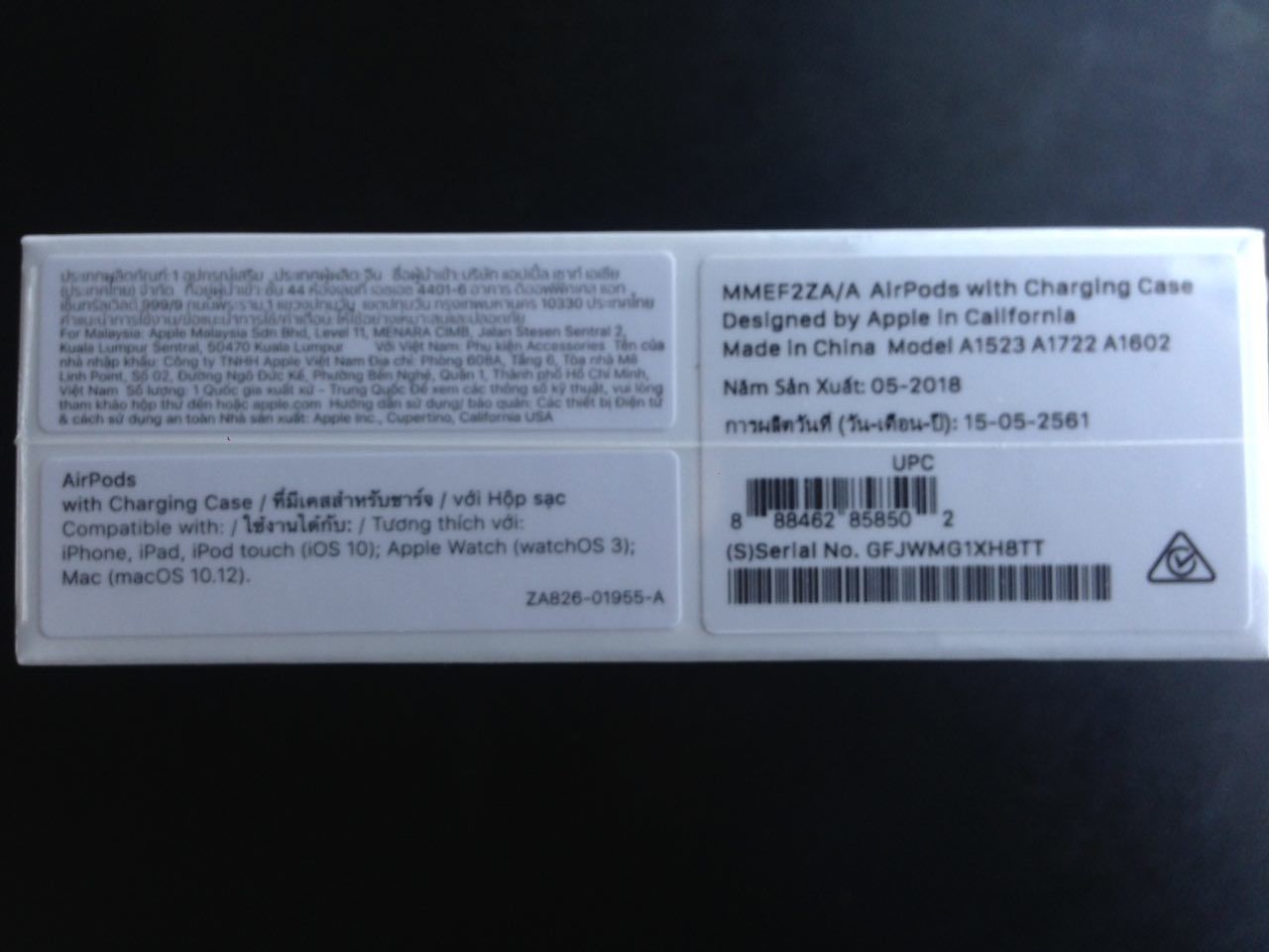 Беспроводные наушники Apple AirPods (Оригинал!)