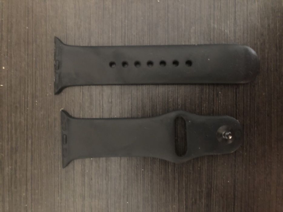 Apple Watch series 1 (запчасти) + коробка + зарядное + ремешки. 