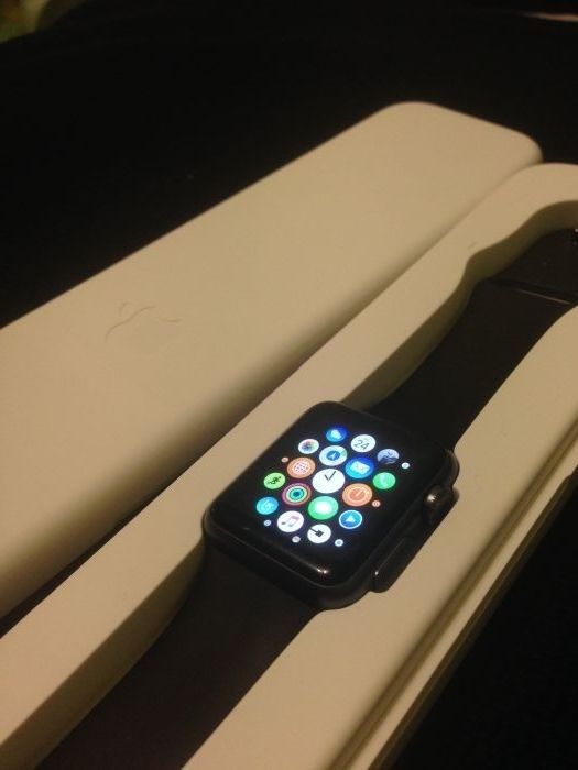 Apple watch series 1 38mm Spacegray 