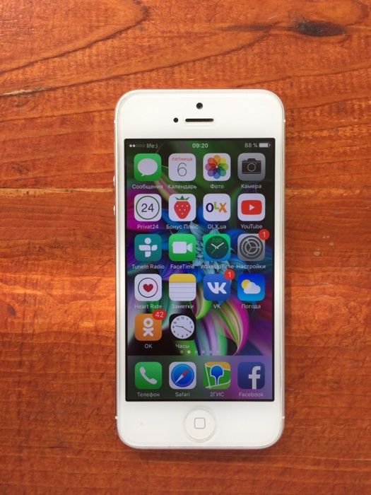 IPhone 5, 16Gb white, neverlock ИДЕАЛ 
