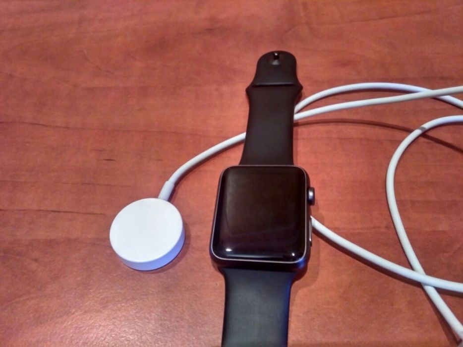 Apple watch series 1 42 black идеальное состояние епл воч серия 1 