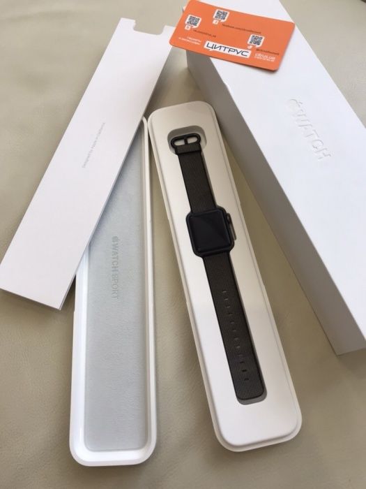 Apple Watch 1 series 38mm Aluminum Space Gray Часы