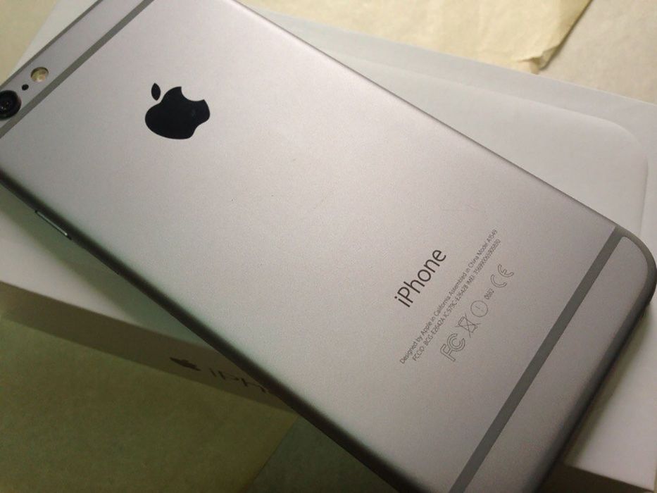 Original Apple Iphone 6 64GB Space Gray Neverlock, отправлю НП, Б/У 