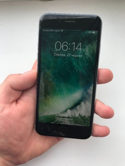 Iphone 6s 64gb space gray never lock 