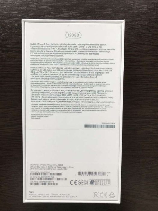 IPhone 7 Plus 128 GB Silver 