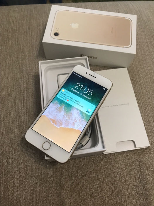 IPhone 7 32gb neverlock gold 