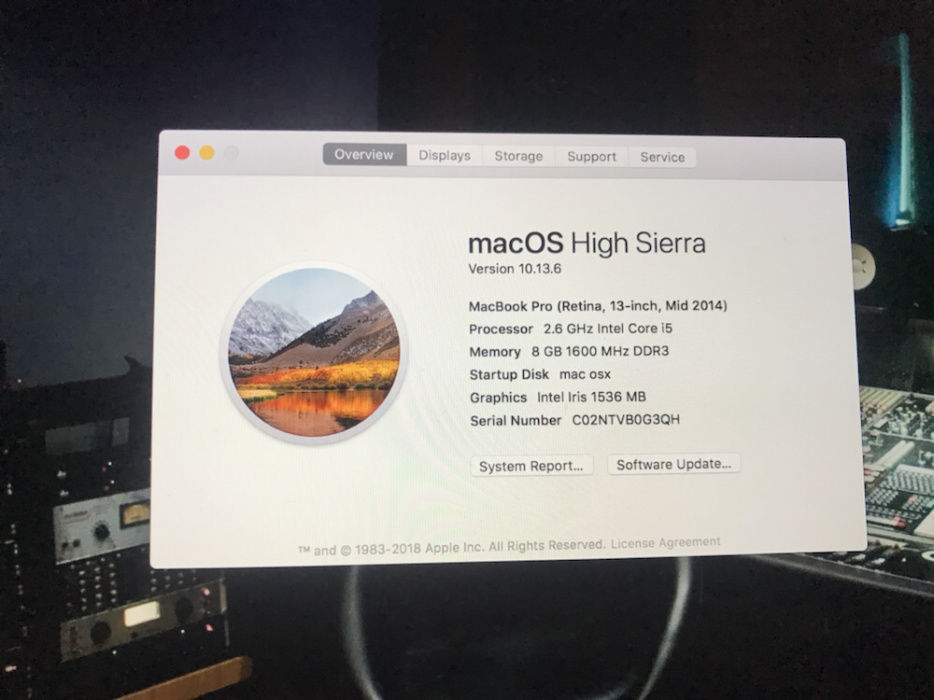Макбук macbook pro 2014 