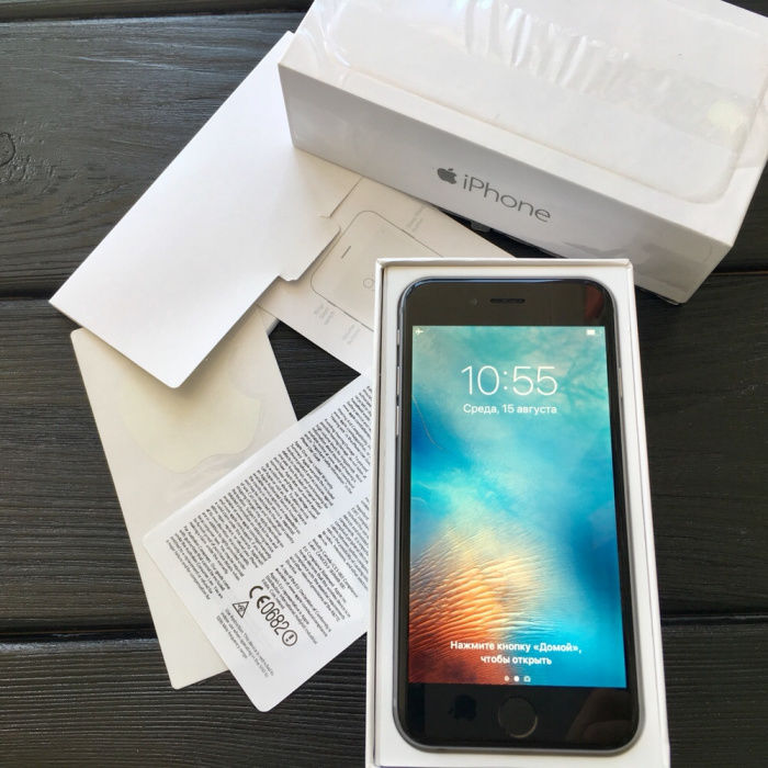 Apple Iphone 6 16Gb Space Gray Neverlock