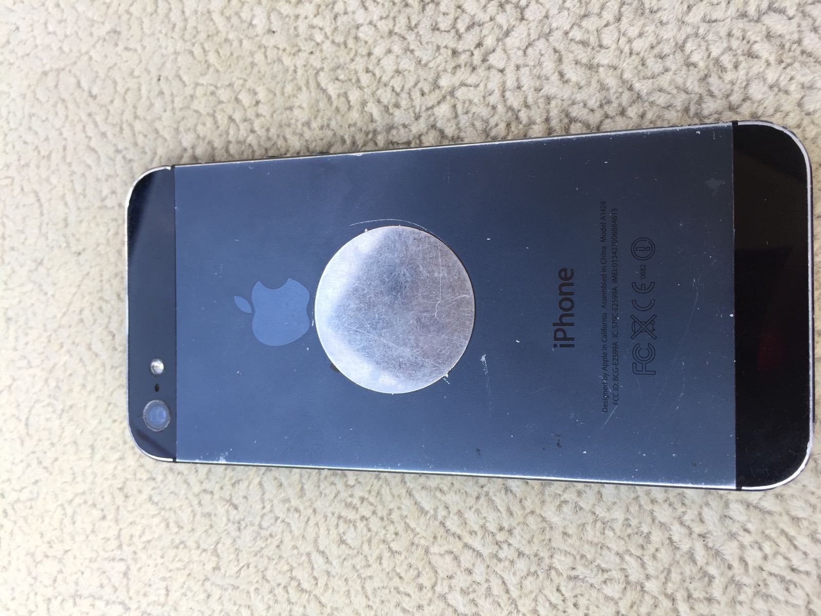Iphone 5 space gray 