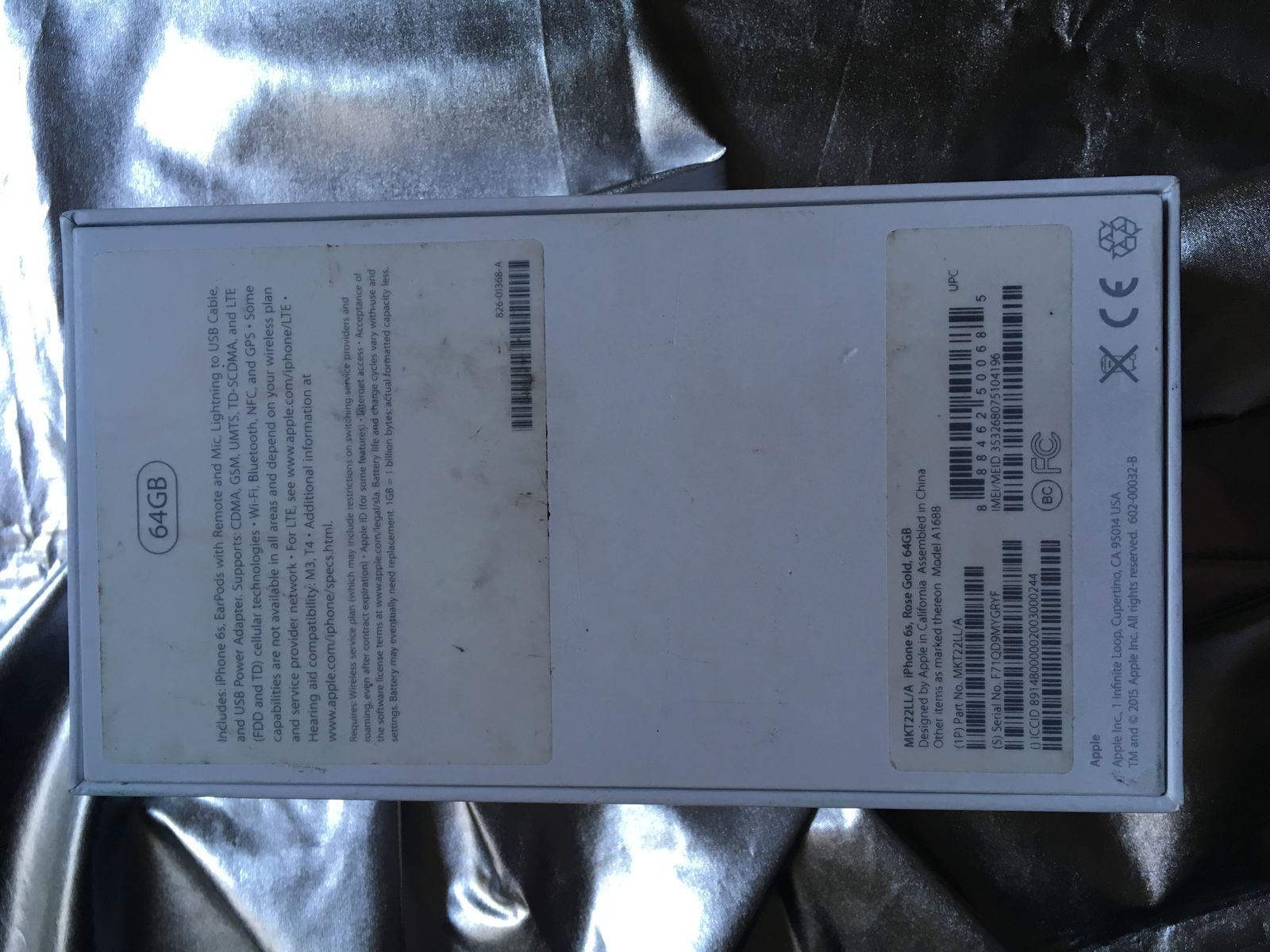 iPhone 6S 64gb Rose Gold Neverlock