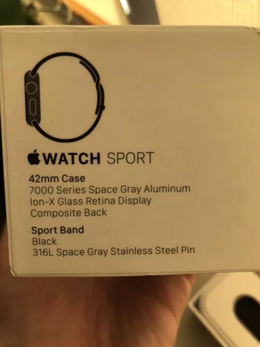 Apple watch sport 42mm series 1