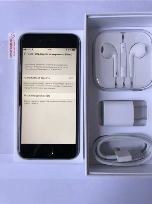 Apple iPhone 6, 64Gb, Space Gray. Newerlock.