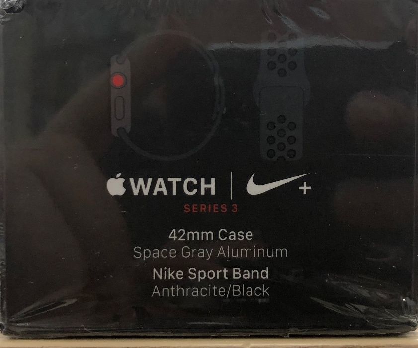 Apple Watch Series 3 Nike+ 42mm GPS+LTE Space Gray/Anthracite (MQLD2)
