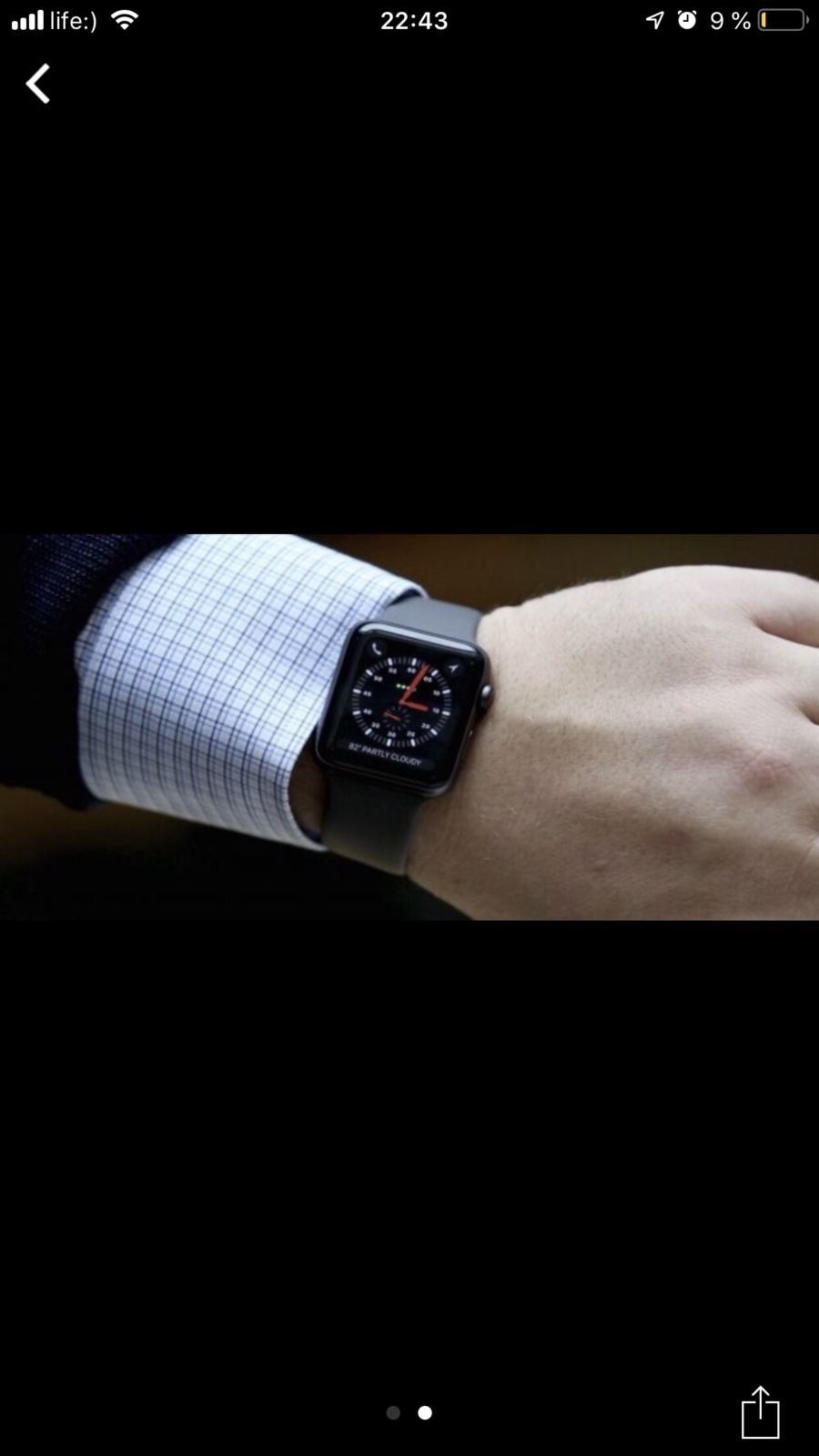Срочно! Продам Apple Watch series1 42mm sport