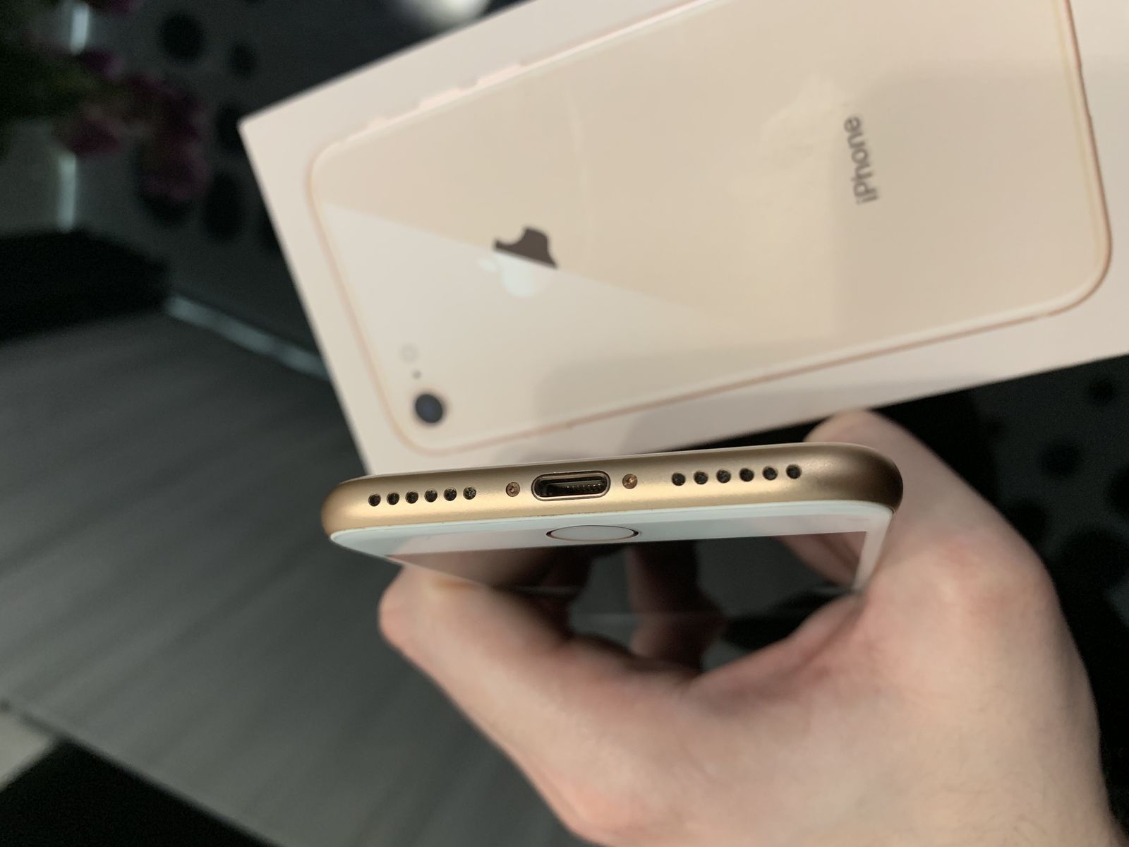 Apple iPhone 8 256gb (Gold) NeverLock!! ИДЕАЛ
