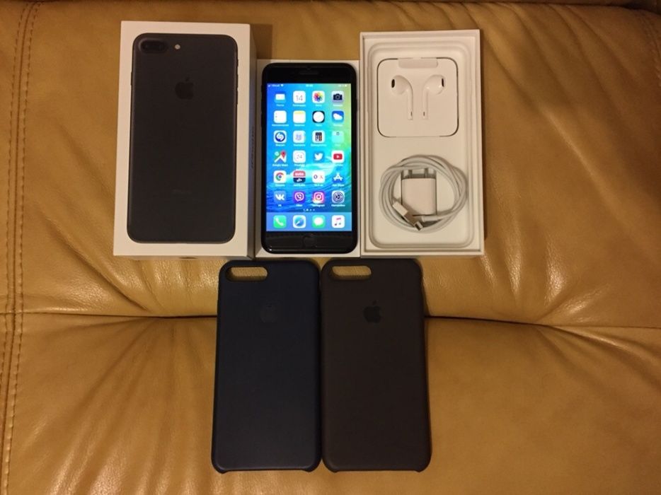 Apple iPhone 7 Plus Black 128Gb, как новый. 