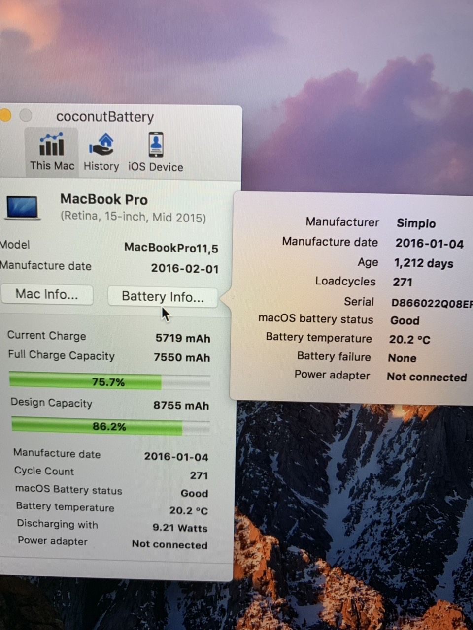 MacBook Pro 2015 15