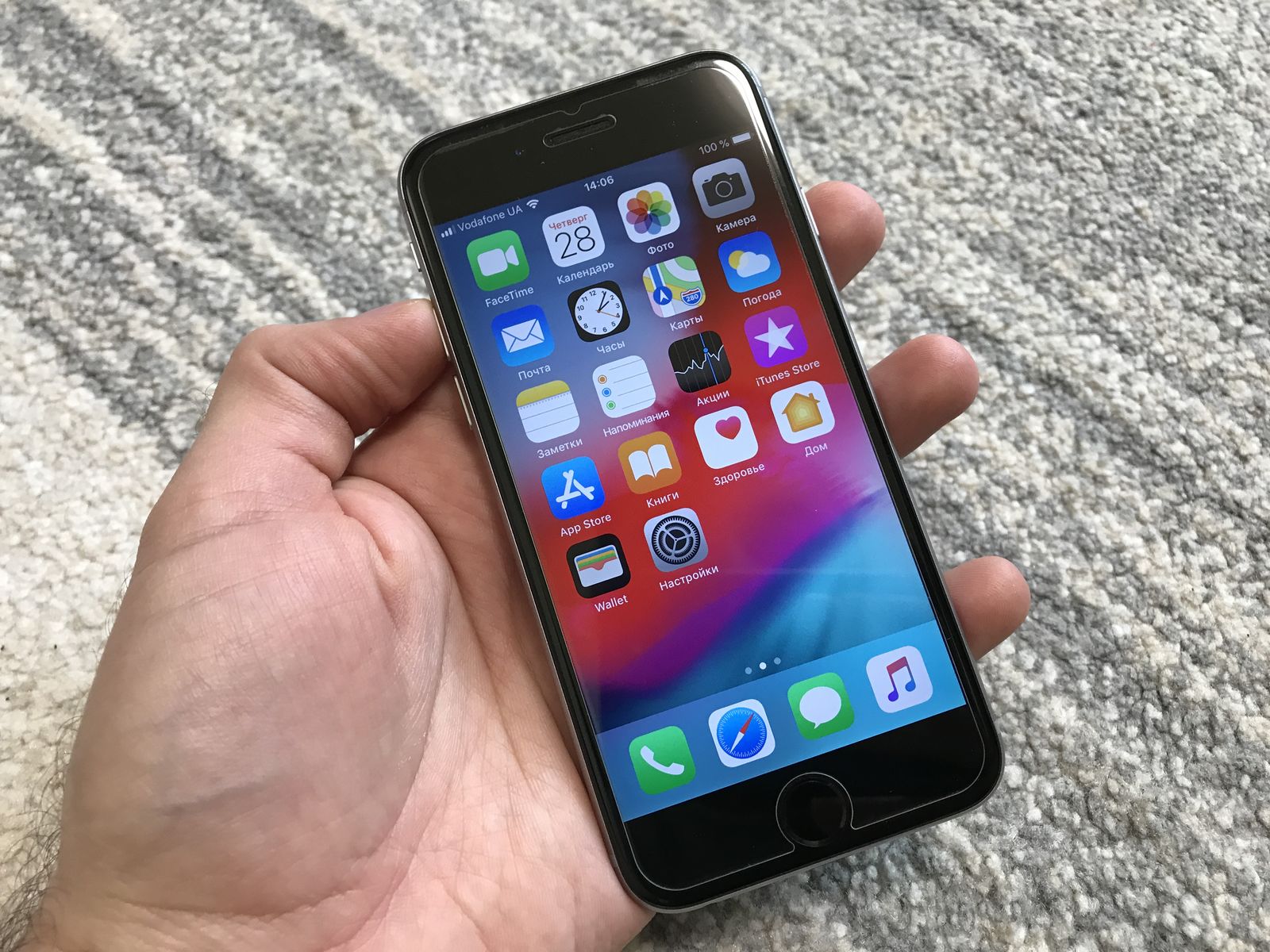 iPhone 6S 32GB Space Gray Neverlock отличное состояние!