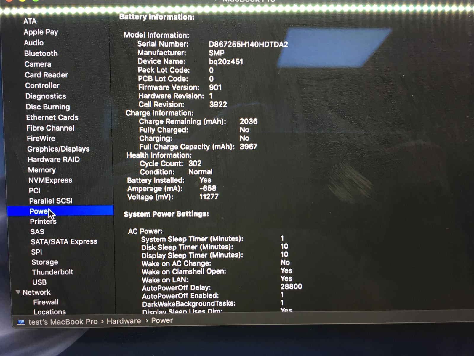 MacBook A1706 3.1GHz i5 8gb 256gb 