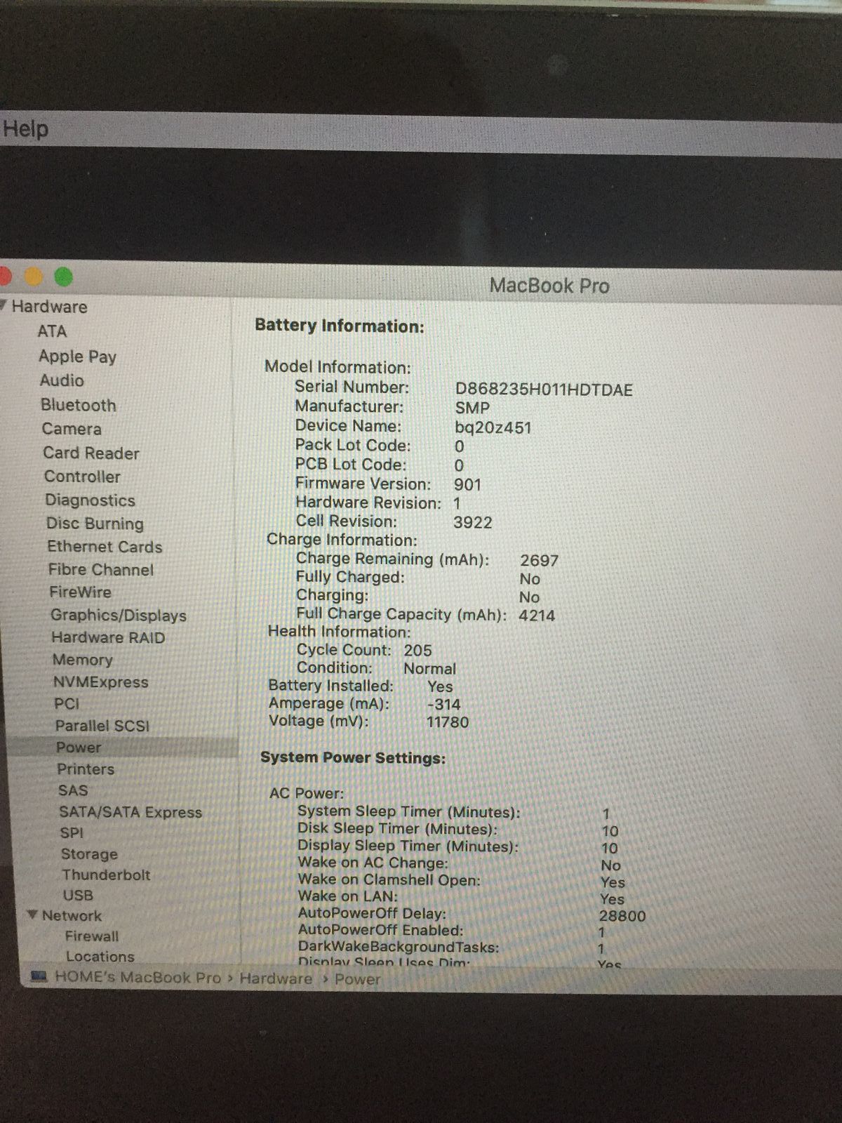 MacBook Pro 2016 13,3 Touch Bar i5 8 gb 256 gb ssd intel iris 550