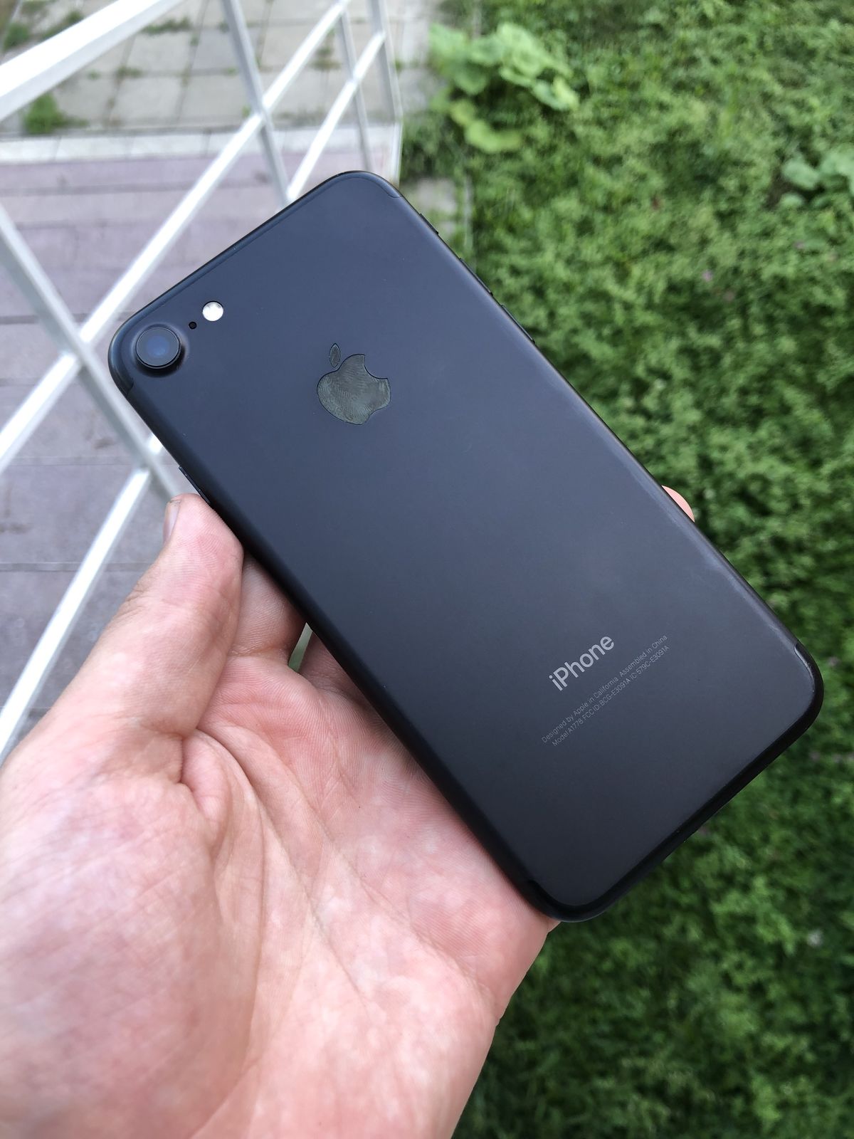  Apple iPhone 7 32GB Black Matte Neverlock Stan 10/10