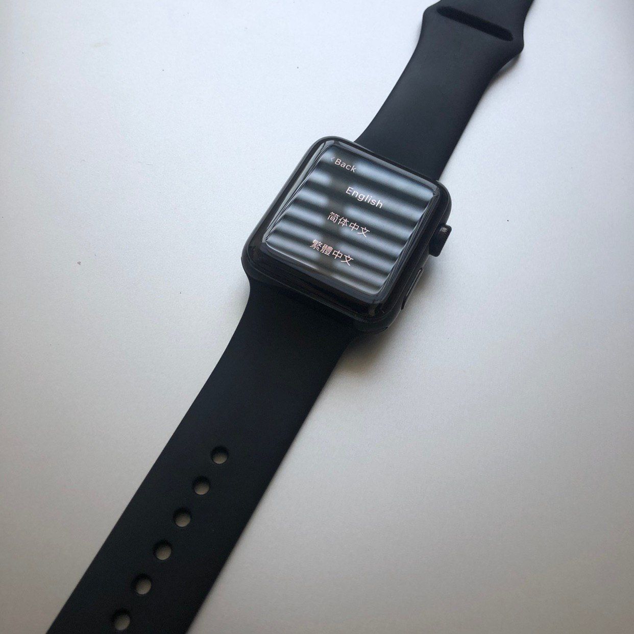 Apple Watch Series 3 GPS + Cellular 42mm Space Black Stainless Steel 