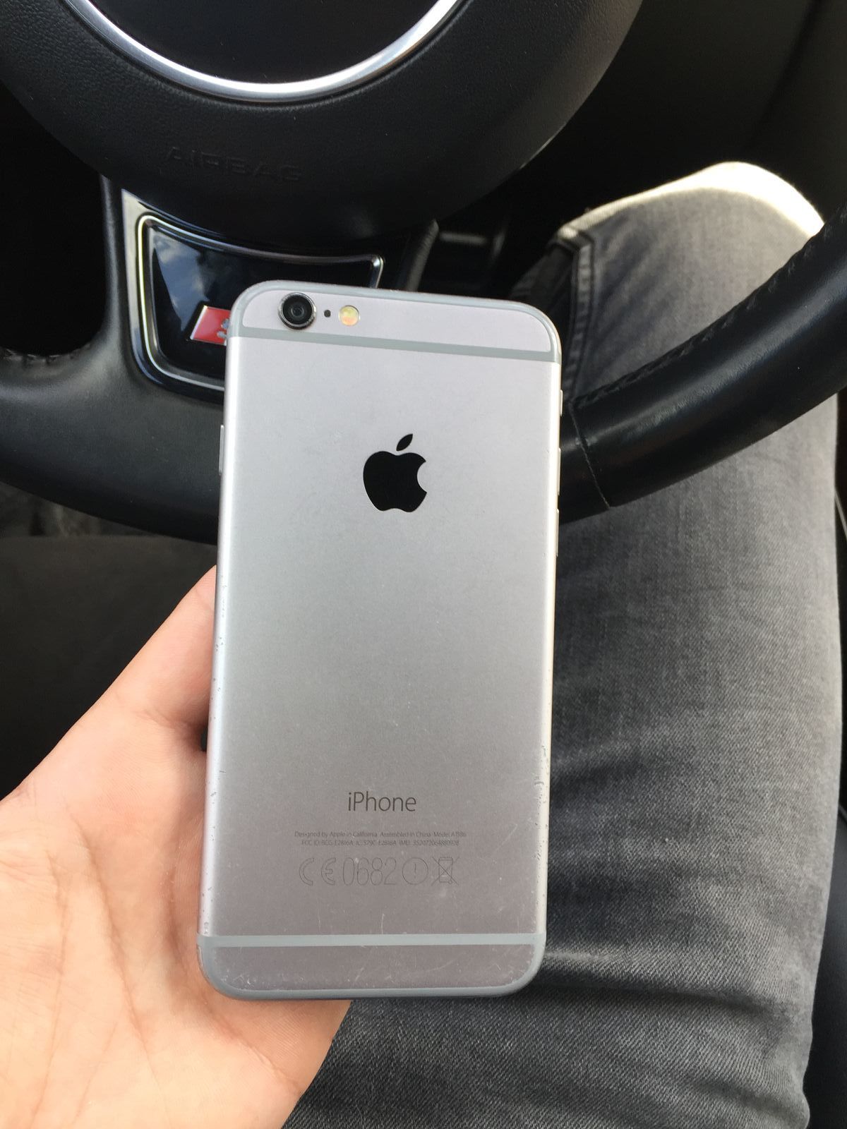 Apple iPhone 6 16 gb Silver Айфон Белый iOS 11