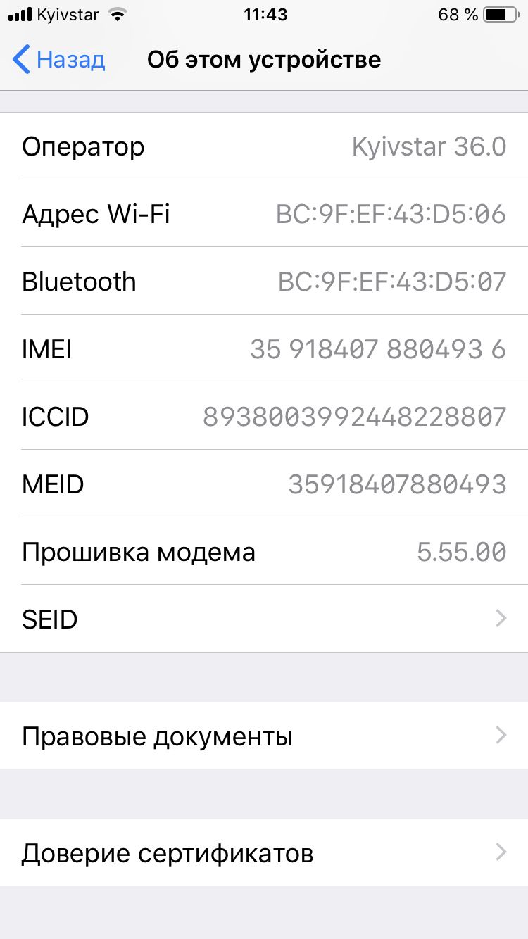 Продам айфон 7 128гб. Новый!!!