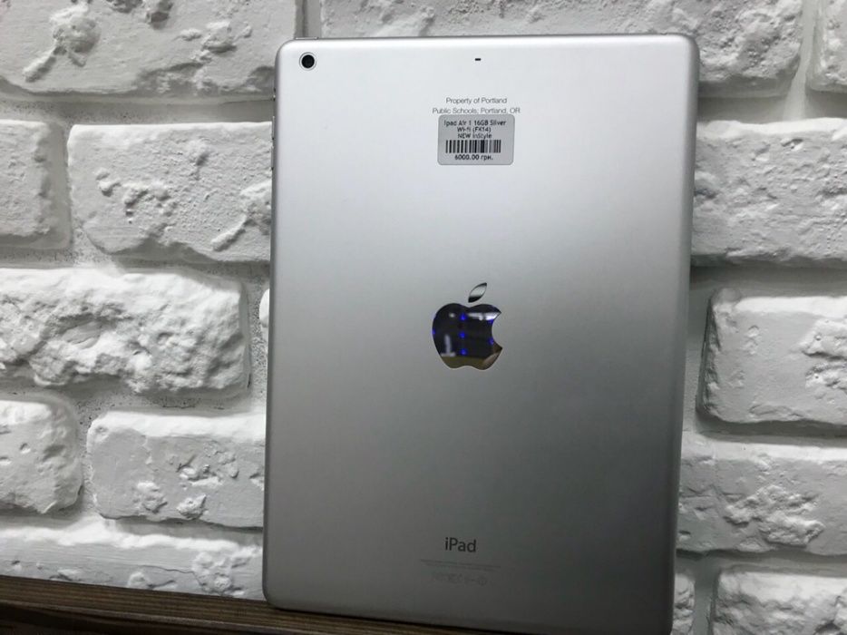  iPad Air 1 16Gb Silver Wi-Fi ціна 6000грн