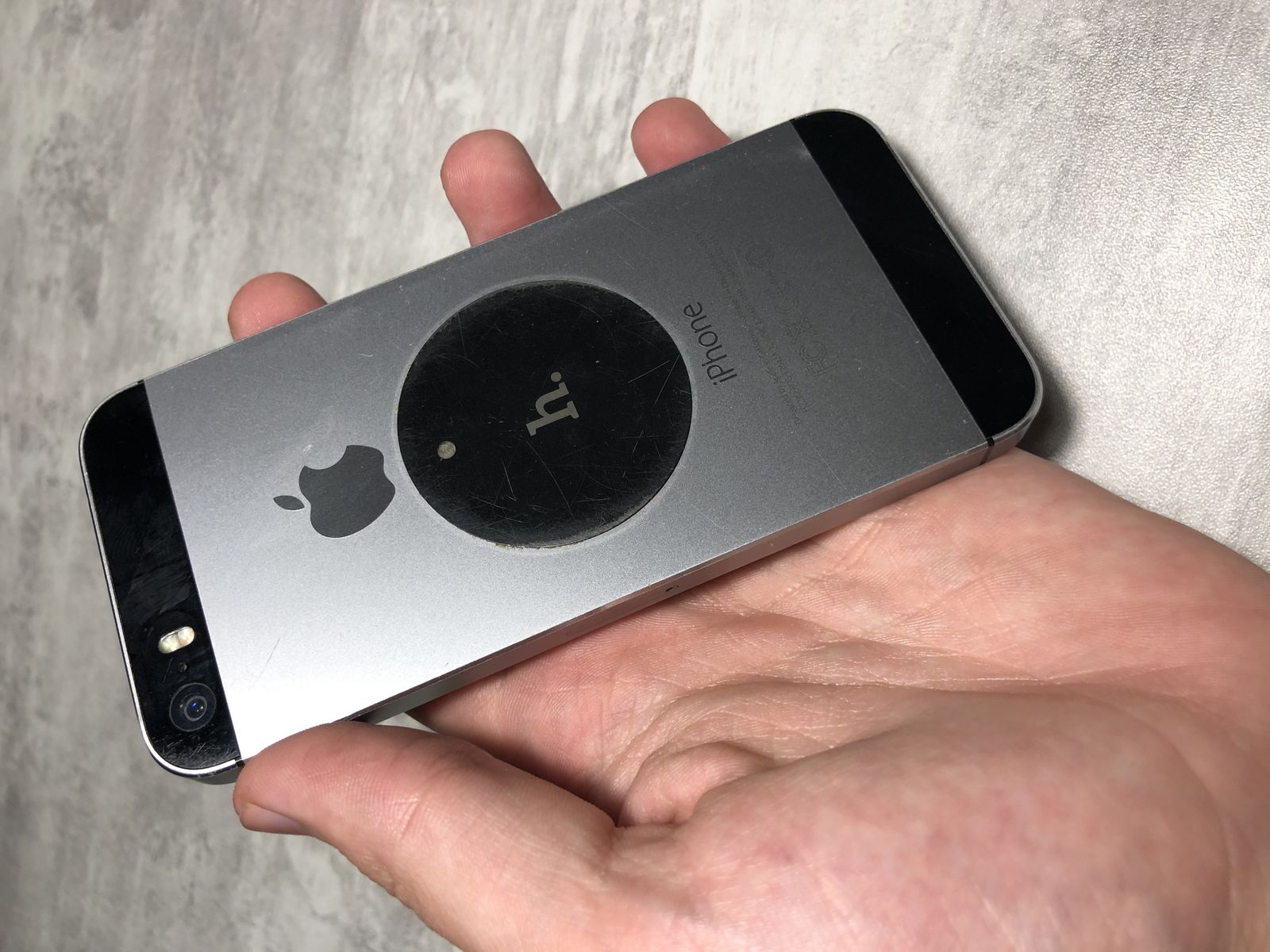 iPhone 5S 16Gb Space Gray Neverlock Хороший стан