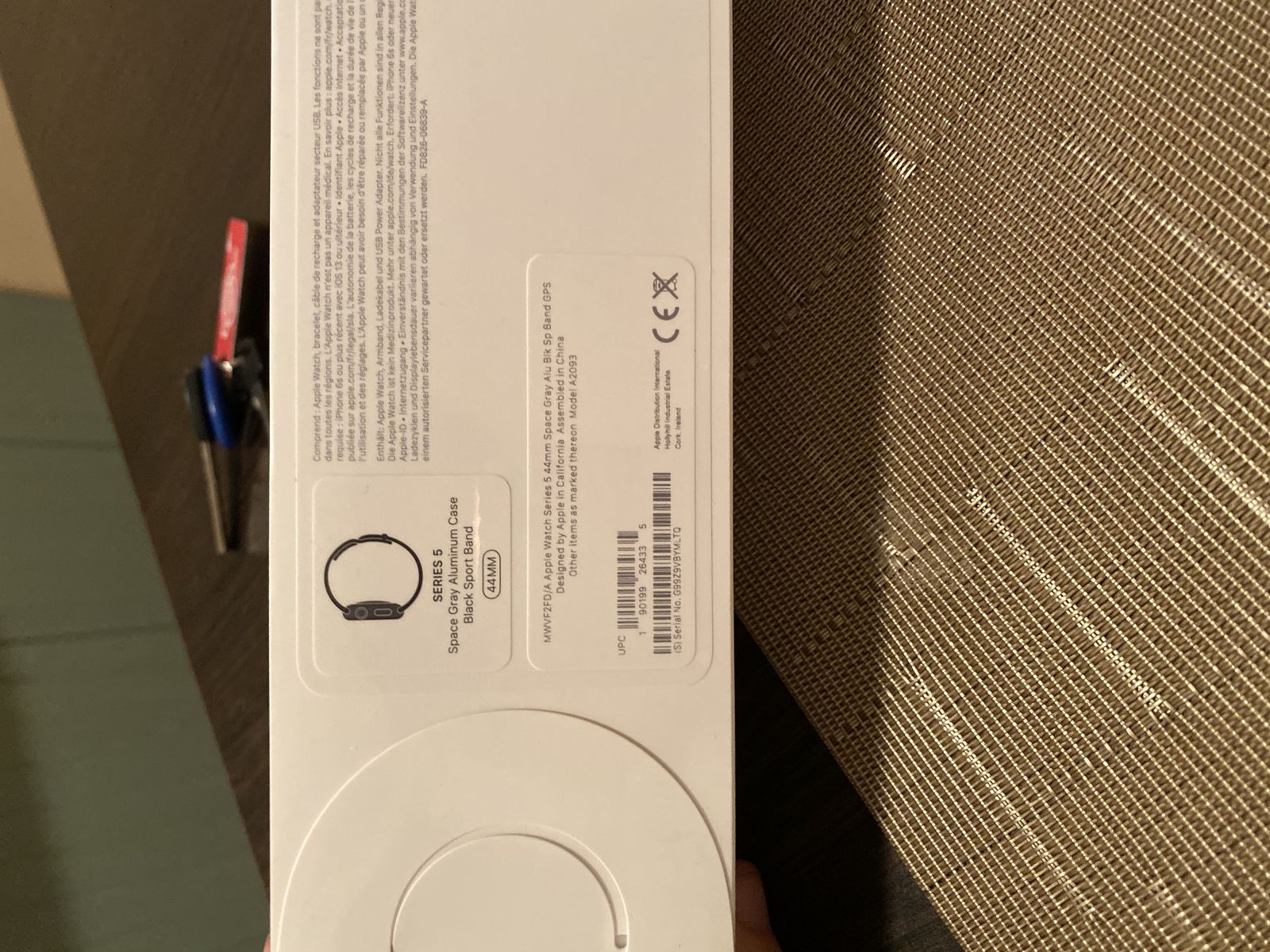 apple watch 5 44 space grey