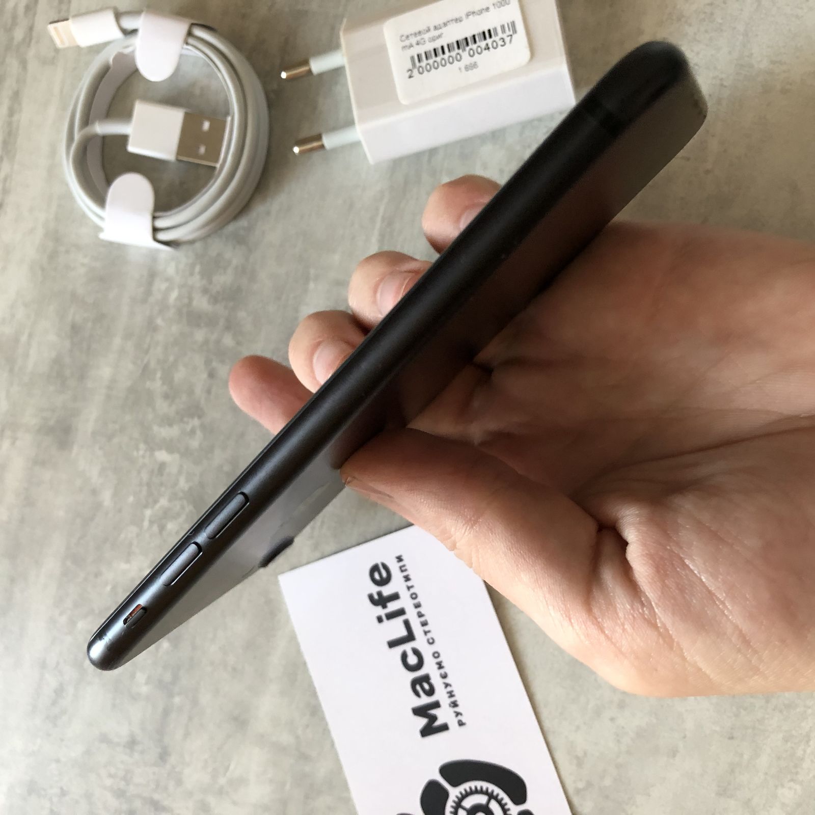 iPhone 7 32Gb Black Matte Neverlock Стан 7/10